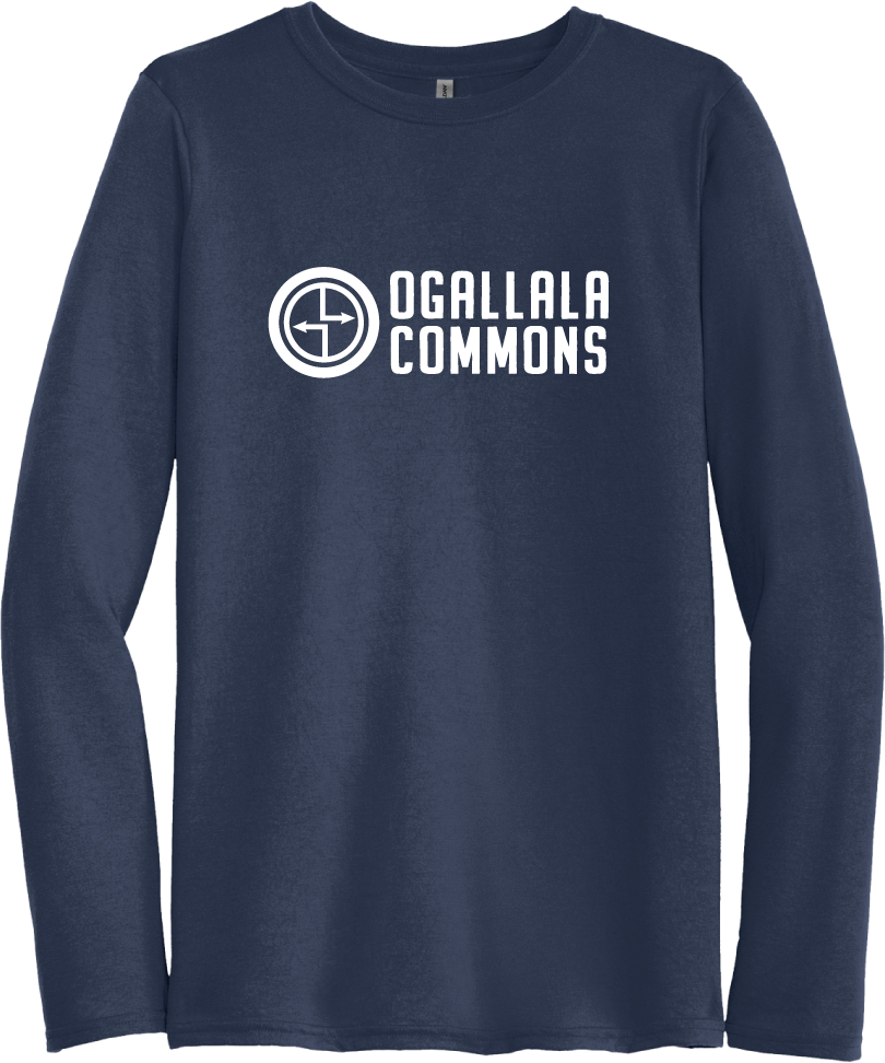 Ogallala Commons Long sleeve T-Shirt - Navy