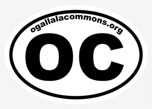 Ogallala Commons OC Decal