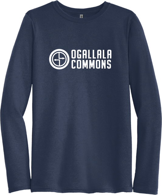 Ogallala Commons Long sleeve T-Shirt - Navy