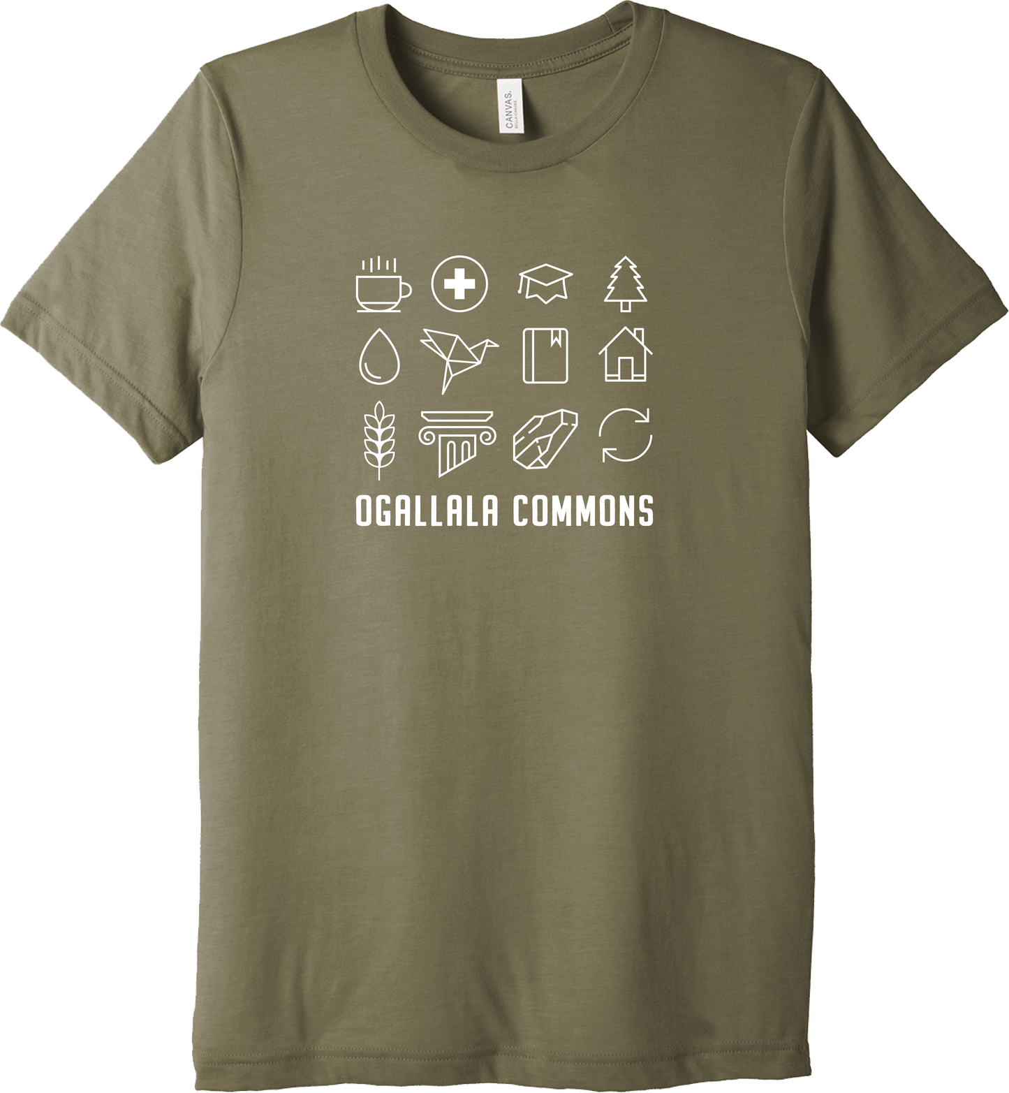 Ogallala Commons Asset Tee - Olive